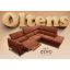 Oltens dupla relax sarokgarnitúra 281 cm X 228 cm - jobbos  