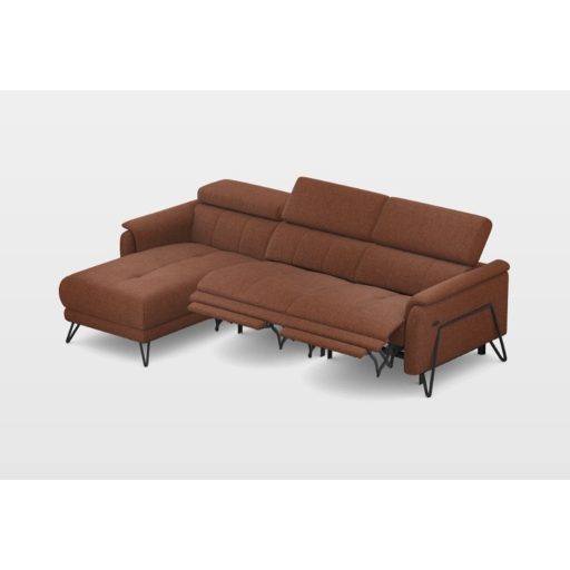Oltens dupla relax sarokgarnitúra 170 cm X 268 cm - balos
