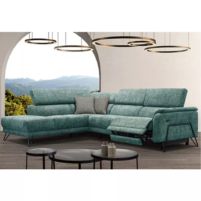 Oltens dupla relax sarokgarnitúra 228 cm X 281 cm - balos