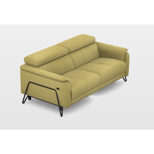 Oltens 3 személyes kanapé 2 karral - Elektromos Relax funkció jobb oldalon