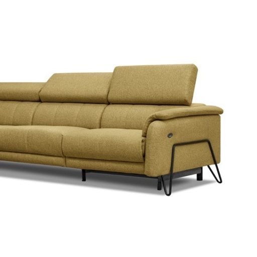 Oltens 3 személyes kanapé 2 karral - Elektromos Relax funkció jobb oldalon