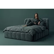  Onida kárpitozott ágyneműtartós ágy előről nyíló gázrugós ágyráccsal 160 X 200 fekvőfelület