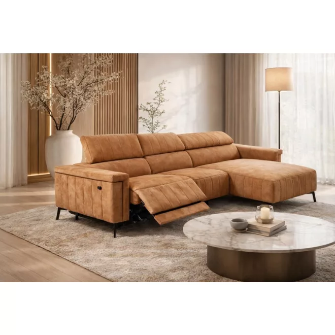 Onyx dupla relax sarokgarnitúra 271 cm X 170 cm - jobbos