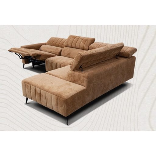 Onyx dupla relax sarokgarnitúra 283 cm X 228 cm - jobbos  