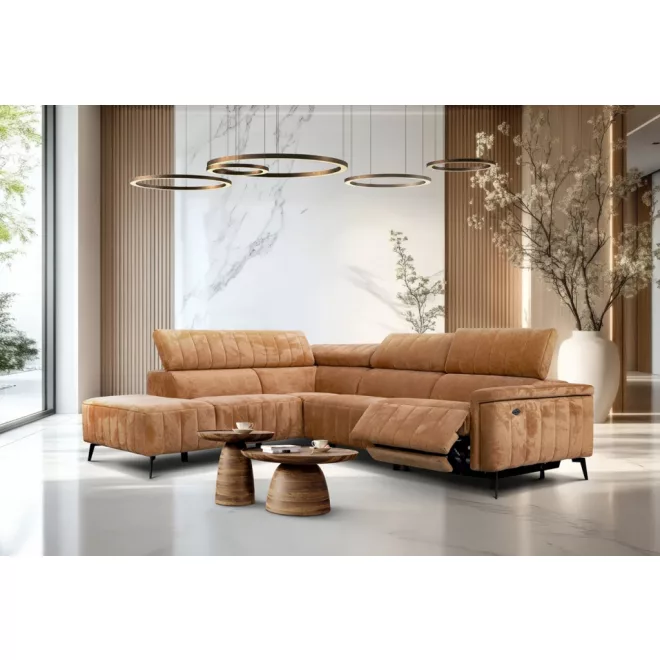 Onyx dupla relax sarokgarnitúra 228 cm X 283 cm - balos