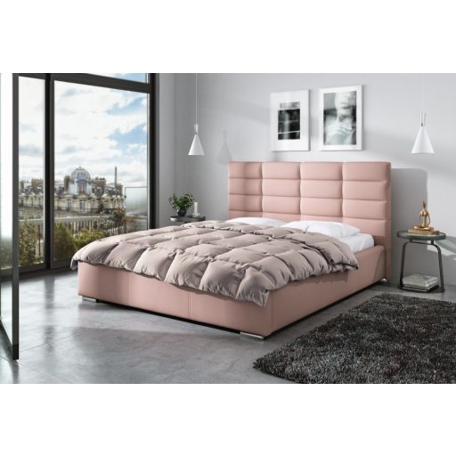 Paris kárpitozott ágy - 106 cm magas fejvéggel - 180 X 200 fekvőfelület
