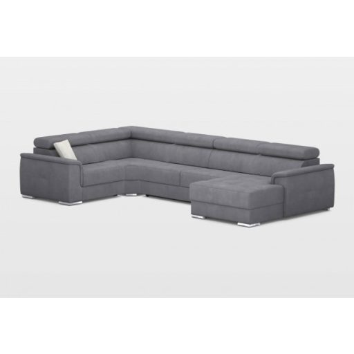 Preston U-alakú elektromos relax sarokgarnitúra - 219 cm X 374 cm X 170 cm - jobbos