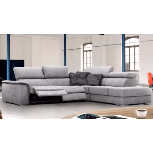 Preston dupla elektromos relax sarokgarnitúra 296 cm X 235 cm - jobbos