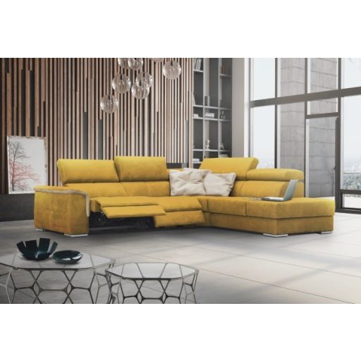 Preston dupla elektromos relax sarokgarnitúra 296 cm X 235 cm - jobbos