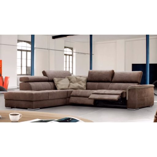 Preston dupla elektromos relax sarokgarnitúra 235 cm X 296 cm - balos