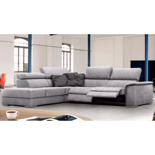 Preston dupla elektromos relax sarokgarnitúra 235 cm X 296 cm - balos