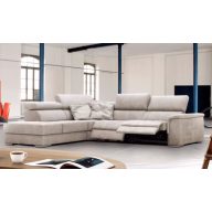   Preston dupla elektromos relax sarokgarnitúra 170 cm X 292 cm - balos 
