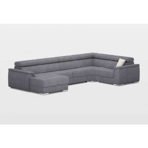 Preston U-alakú elektromos relax sarokgarnitúra - 170 cm X 374 X 219 cm - balos