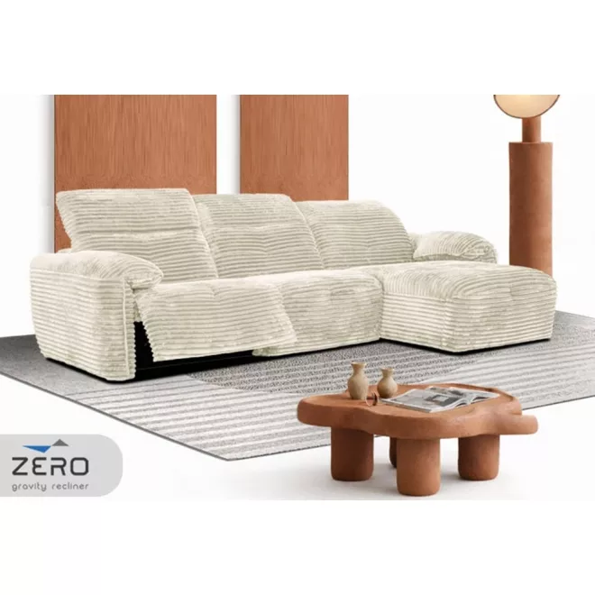 Proxy sarok ülőgarnitúra 285 cm X 167 cm - jobbos - elektromos relax funkcióval karfa mellett