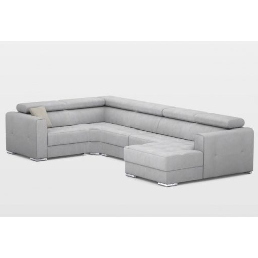 Quartz U-form elektromos relax sarokkanapé - 216 cm X 371 cm X 170 cm - jobbos