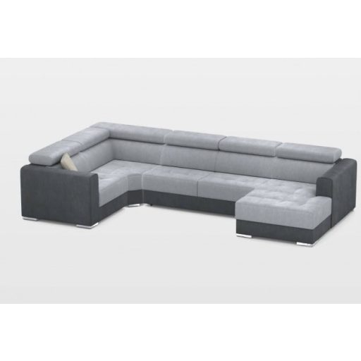 Quartz U-form elektromos relax sarokkanapé - 216 cm X 371 cm X 170 cm - jobbos