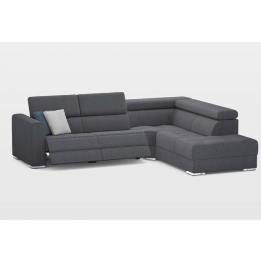 Quartz dupla elektromos relax sarokgarnitúra 293 cm X 235 cm - jobbos