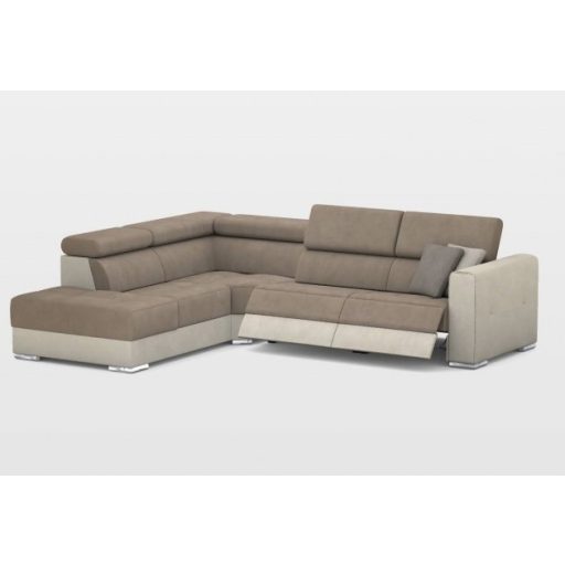 Quartz dupla elektromos relax sarokgarnitúra 235 cm X 293 cm - balos