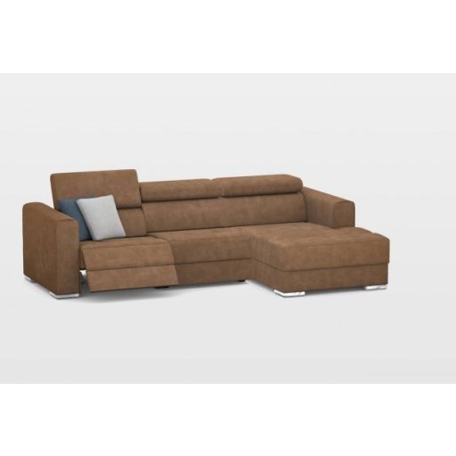 Quartz relax sarokgarnitúra 280 cm X 170 cm - jobbos (relax karfa mellett)