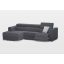 Quartz relax sarokgarnitúra 170 cm X 280 cm - balos (relax karfa mellett)