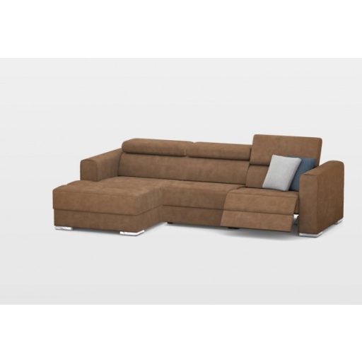 Quartz relax sarokgarnitúra 170 cm X 280 cm - balos (relax karfa mellett)