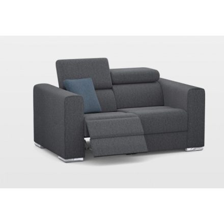 Quartz 2 személyes kanapé 2 karral - Elektromos Relax funkció bal oldalon - AquaClean huzattal