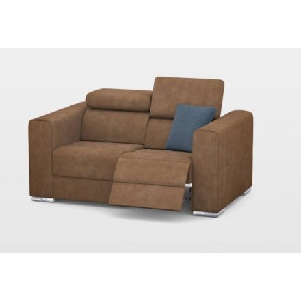 Quartz 2 személyes kanapé 2 karral - Elektromos Relax funkció jobb oldalon