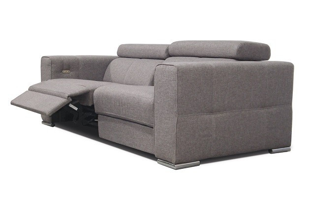 Quartz 3 személyes kanapé 2 karral - Elektromos Relax funkció bal oldalon – 1. kép