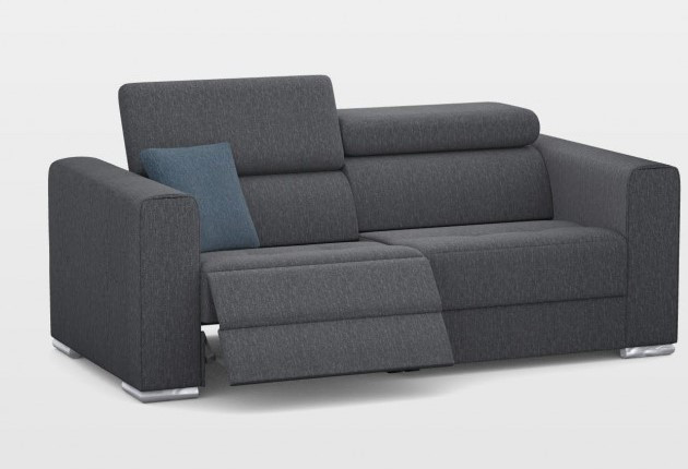 Quartz 3 személyes kanapé 2 karral - Elektromos Relax funkció bal oldalon – 2. kép