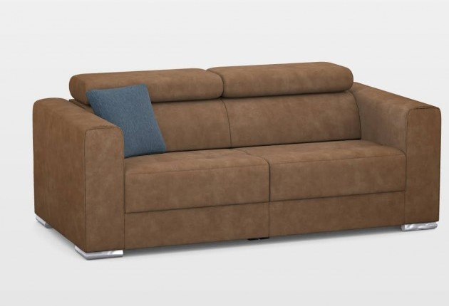Quartz 3 személyes kanapé 2 karral - Elektromos Relax funkció bal oldalon – 6. kép