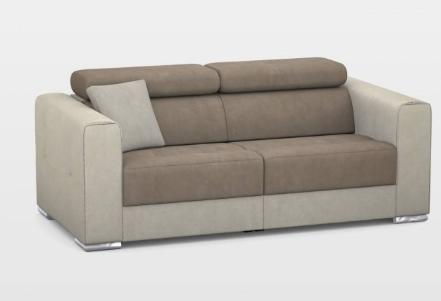 Quartz 3 személyes kanapé 2 karral - Elektromos Relax funkció bal oldalon – 7. kép