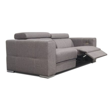 Quartz 3 személyes kanapé 2 karral - Elektromos Relax funkció jobb oldalon - AquaClean huzattal