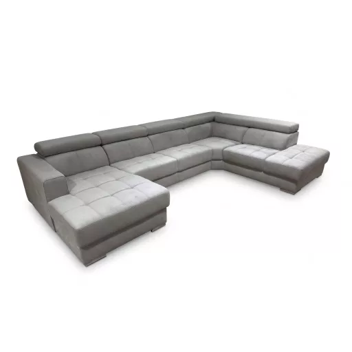 Quartz U-alakú ágyazható sarokkanapé - 171 cm X 375 cm X 236 cm - jobbos -AquaClean Titan250 - kiállítási