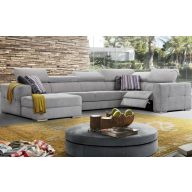   Quartz U-form elektromos relax sarokkanapé - 170 cm X 371 X 216 cm - balos