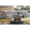 Quartz U-form elektromos relax sarokkanapé - 170 cm X 371 X 216 cm - balos