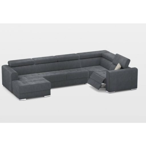 Quartz U-form elektromos relax sarokkanapé - 170 cm X 371 X 216 cm - balos