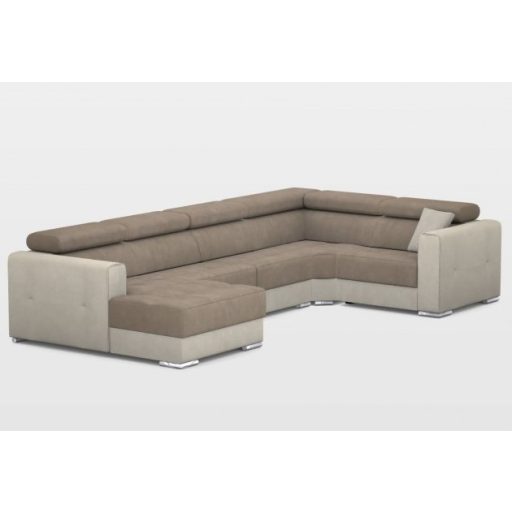 Quartz U-form elektromos relax sarokkanapé - 170 cm X 371 X 216 cm - balos