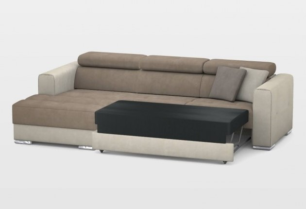 Quartz ágyazható sarokgarnitúra 170 cm X 280 cm (Simple System) - ágyneműtartós -balos – 9. kép