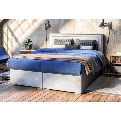 Quattro kontinentális ágy ágyneműtartóval 120 X 200