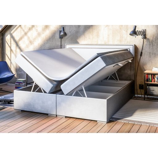 Quattro kontinentális ágy ágyneműtartóval 120 X 200