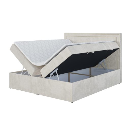 Quattro kontinentális ágy ágyneműtartóval 120 X 200