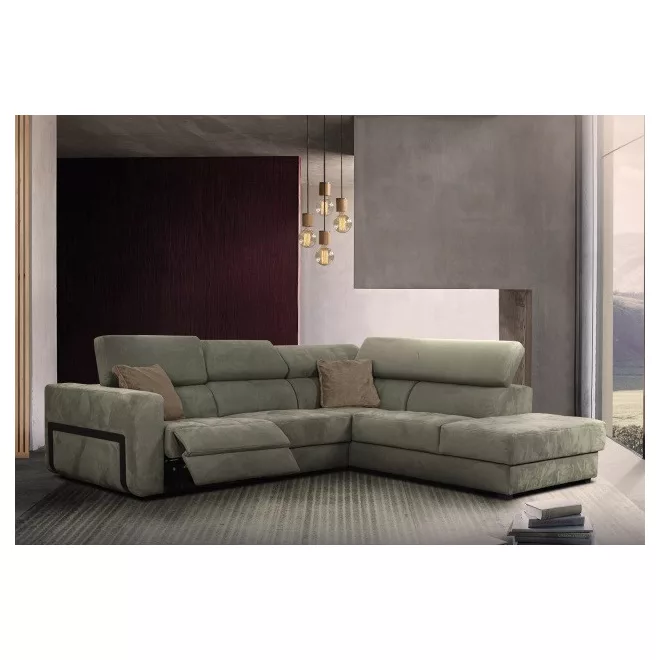 Rezo sarok ülőgarnitúra 290 cm X 226 cm - jobbos - karfa mellett elektromos relax funkció