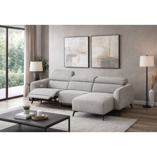 Rimo dupla relax sarokgarnitúra 286 cm X 173 cm - jobbos  