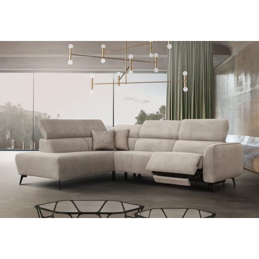 Rimo dupla relax sarokgarnitúra 222 cm X 286 cm - balos