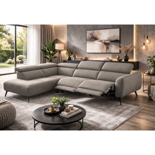 Rimo dupla relax sarokgarnitúra 222 cm X 286 cm - balos