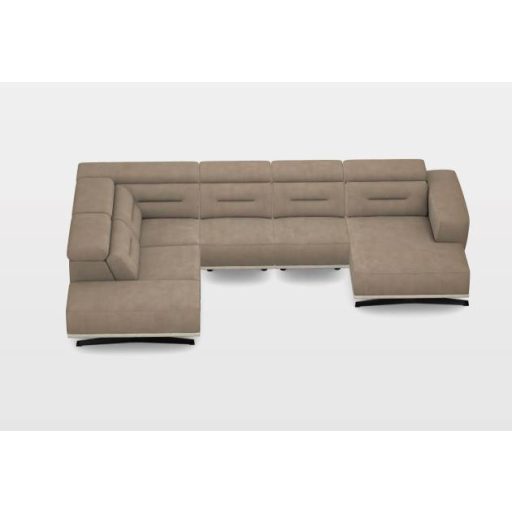 Riviera U-alakú sarokgarnitúra 170 cm X 360 cm X 228 cm - jobbos