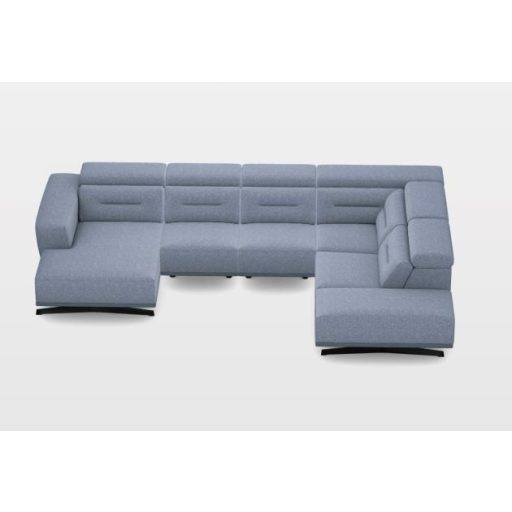 Riviera U-alakú sarokgarnitúra 170 cm X 360 cm X 228 cm - jobbos