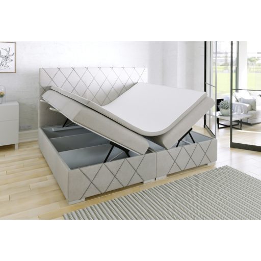 Royalis kontinentális ágy ágyneműtartóval 120 X 200