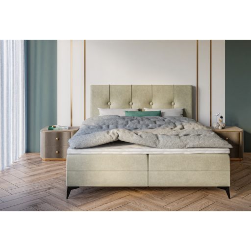 Rozia kontinentális ágy ágyneműtartóval 120 X 200