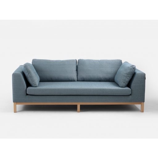 Skandináv design Amb 3 személyes kanapé - fa
